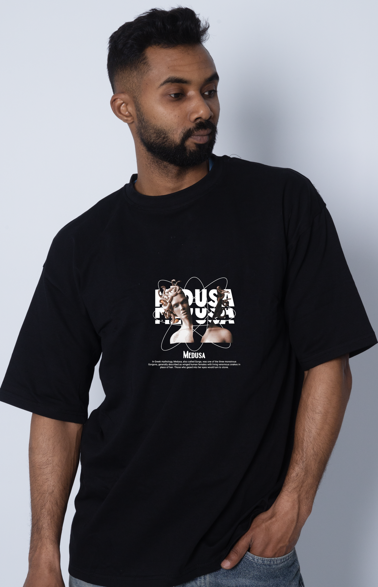 Cotton T-shirt(Medusa)