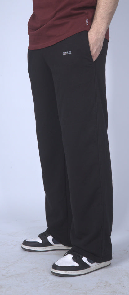 Wide Leg Sweatpants(بنطلون وايد ليج  قطن)