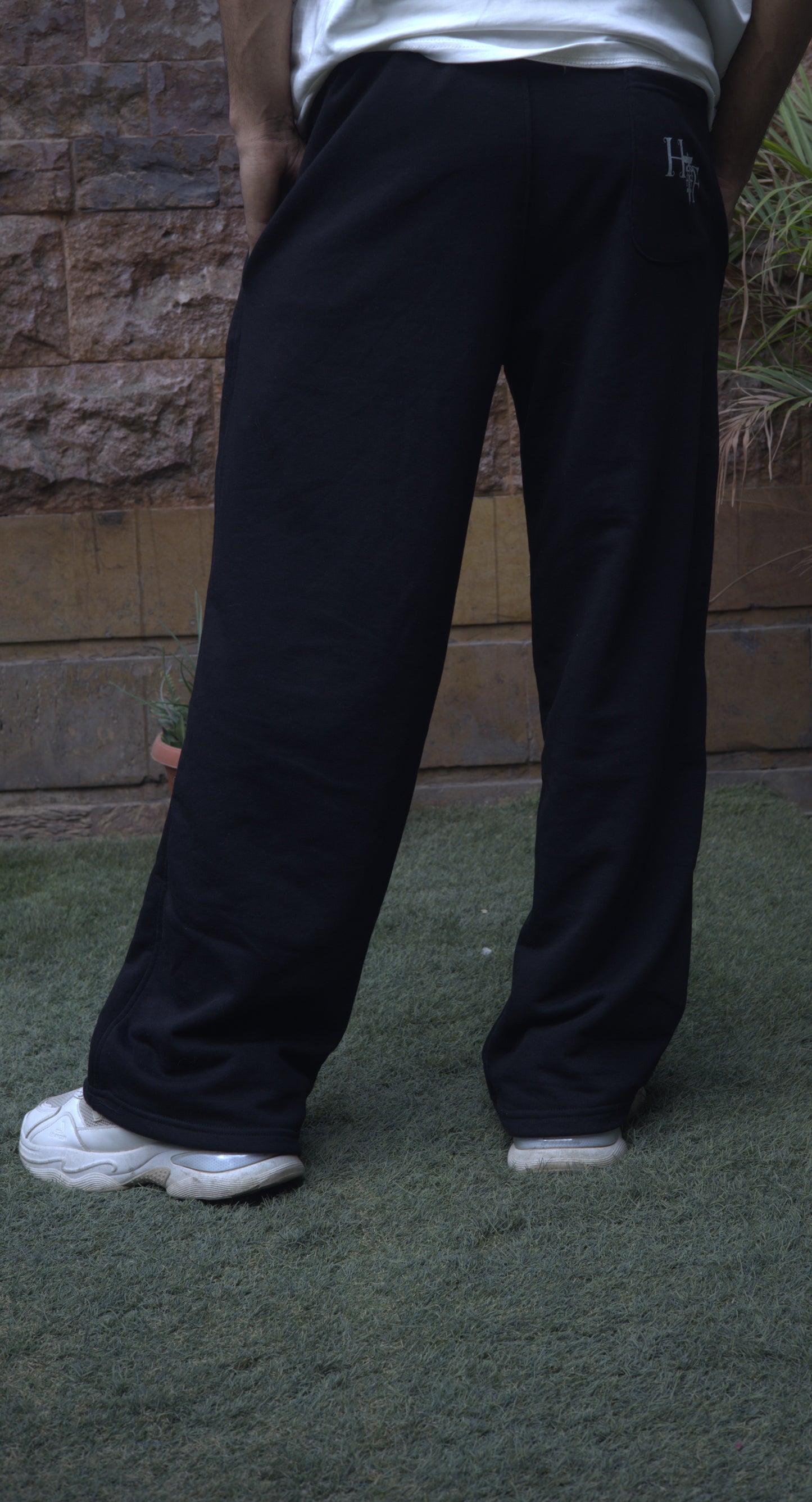 بنطلون وايد ليج  قطن | Wide Leg Cotton Pants