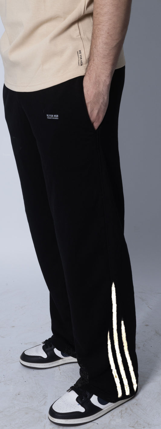 Street Pattern Wide Pants