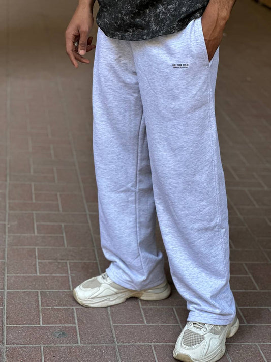 Wide Leg Sweatpants(بنطلون وايد ليج  قطن)