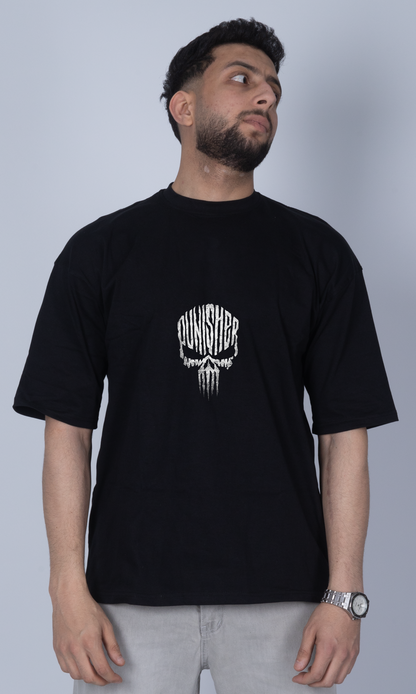 Black Skull Graphic Tee